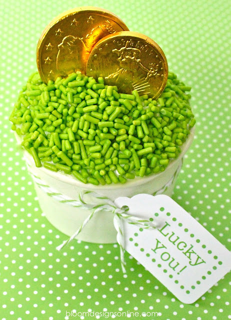 Leprechaun Cups- ice cream treats for St. Patricks Day