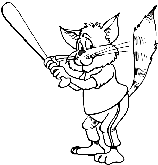 Baseball Bat Coloring Page Baseball Bat Coloring Page