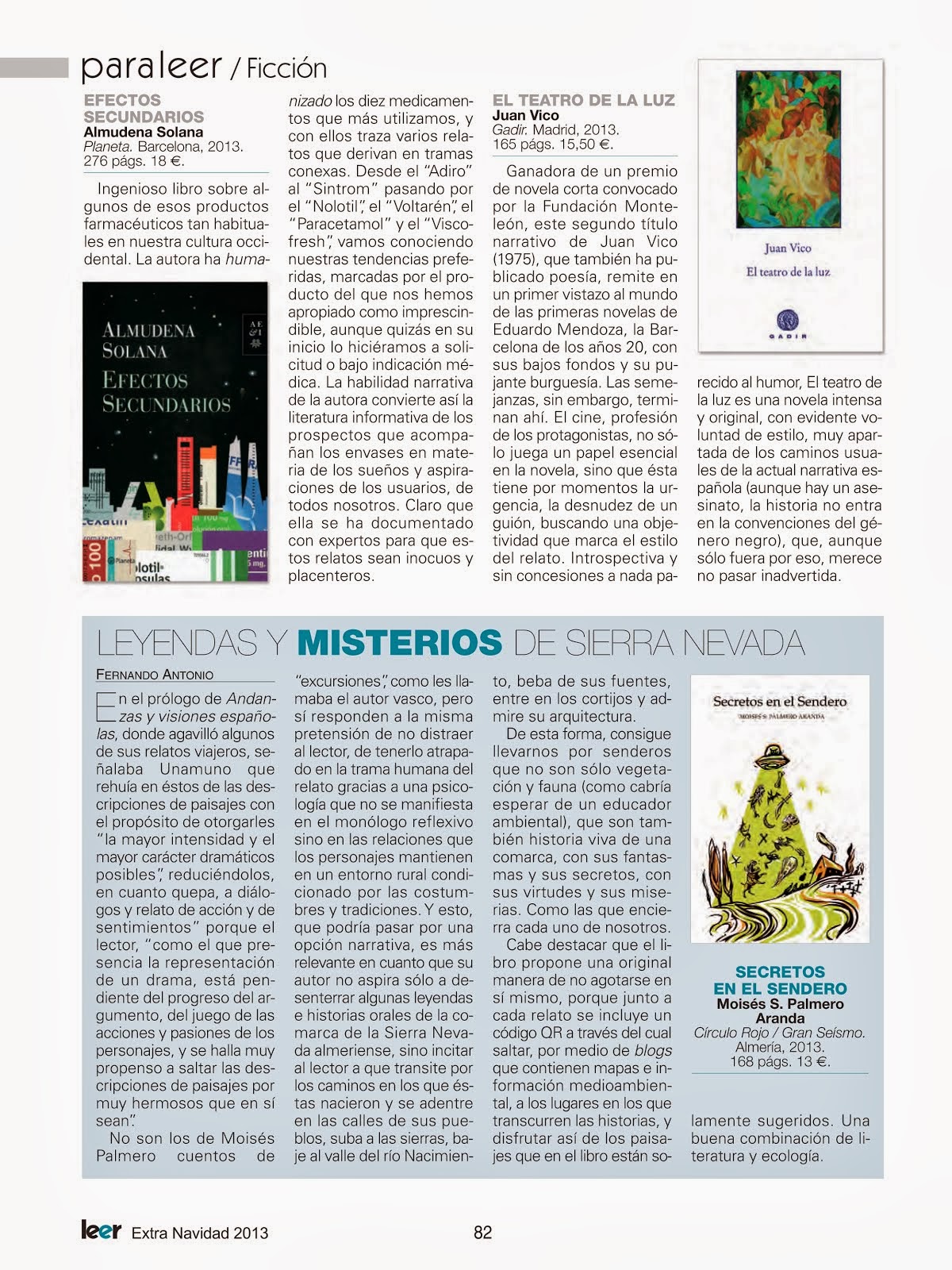 REVISTA LITERARIA LEER