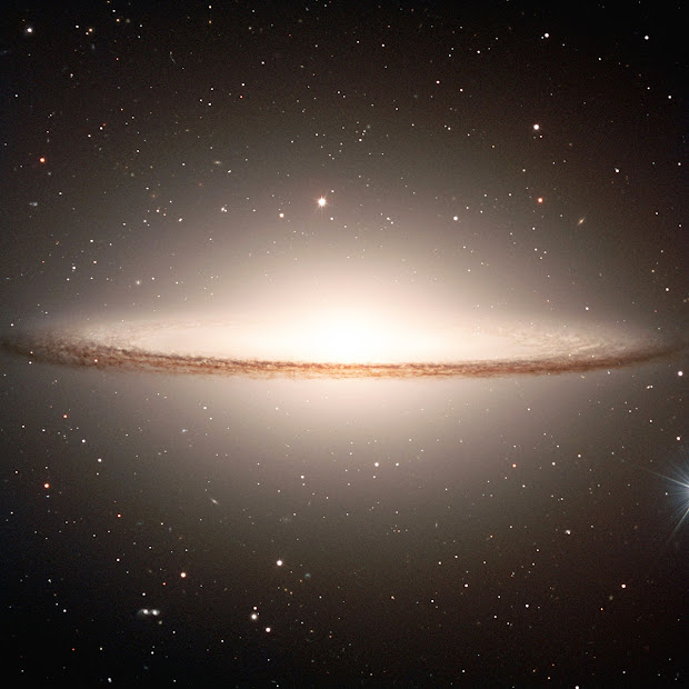 M104 - the Sombrero Galaxy - brilliantly portrayed by ESO's VLT