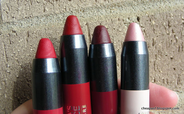 Paula's Choice Berry & Bright Lip Pencil Collection: Winter Berry, Currant, Plum, and Sugar