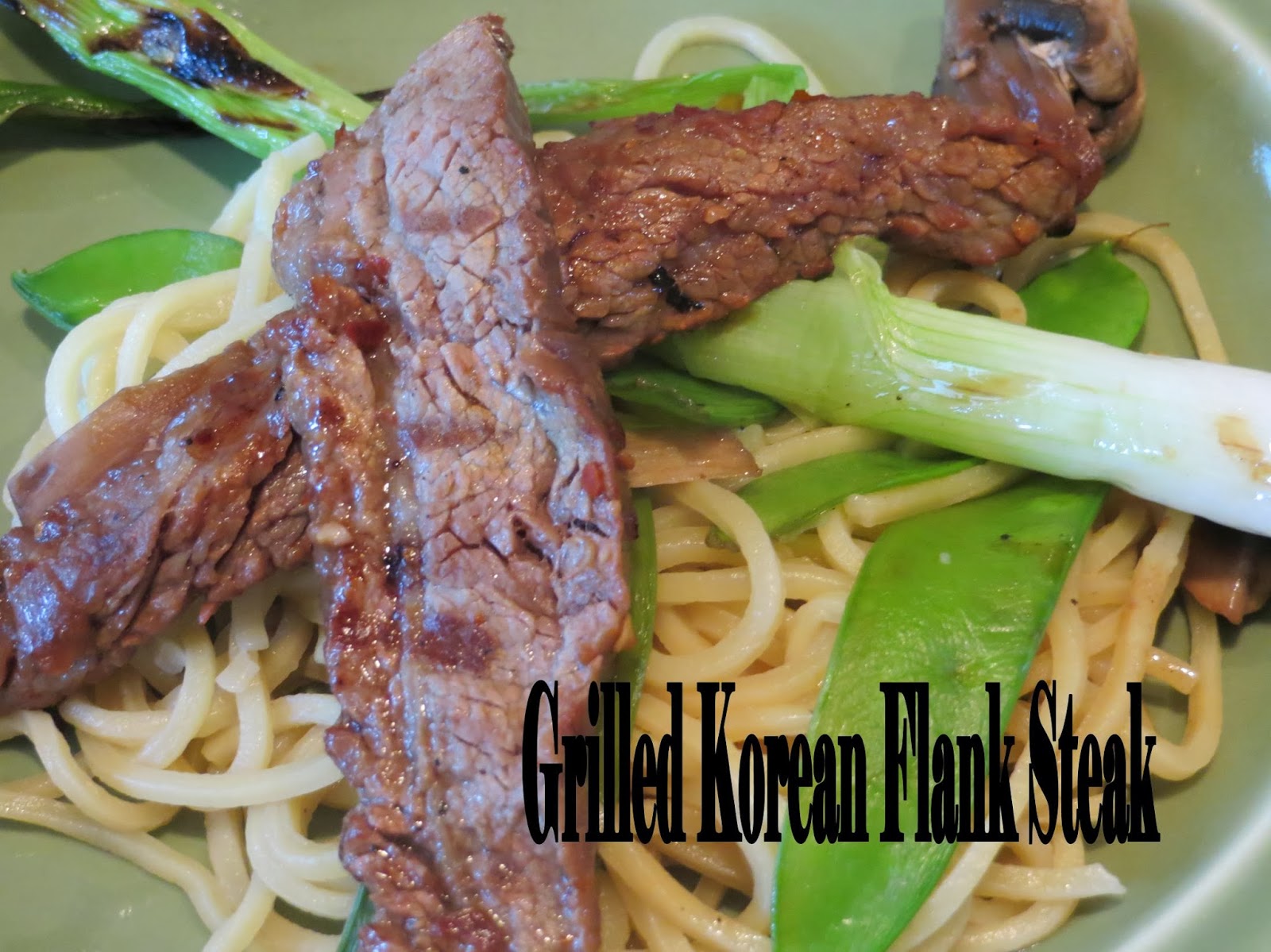 Two Magical Moms Grilled Korean Flank Steak