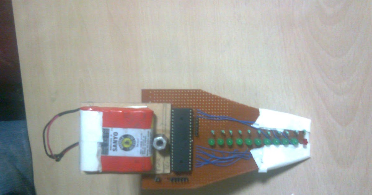 POV Based LED Propeller Display