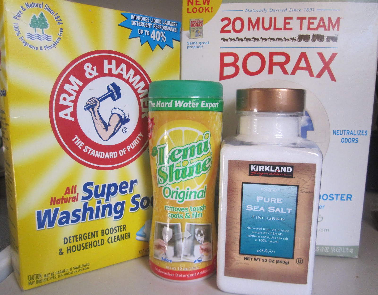 Nearly Natural Nicole Homemade Dishwasher Detergent