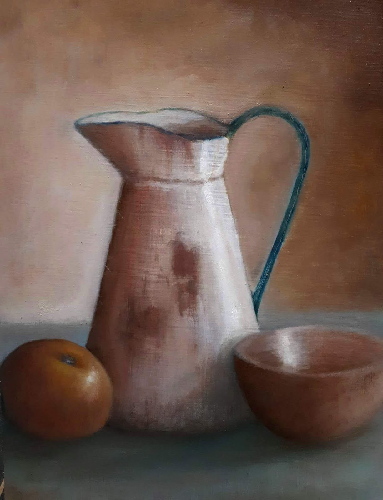 Still life with water jug
