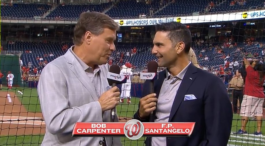 Woeful Nats The Adventures Of Bob & FP Behind The Plate