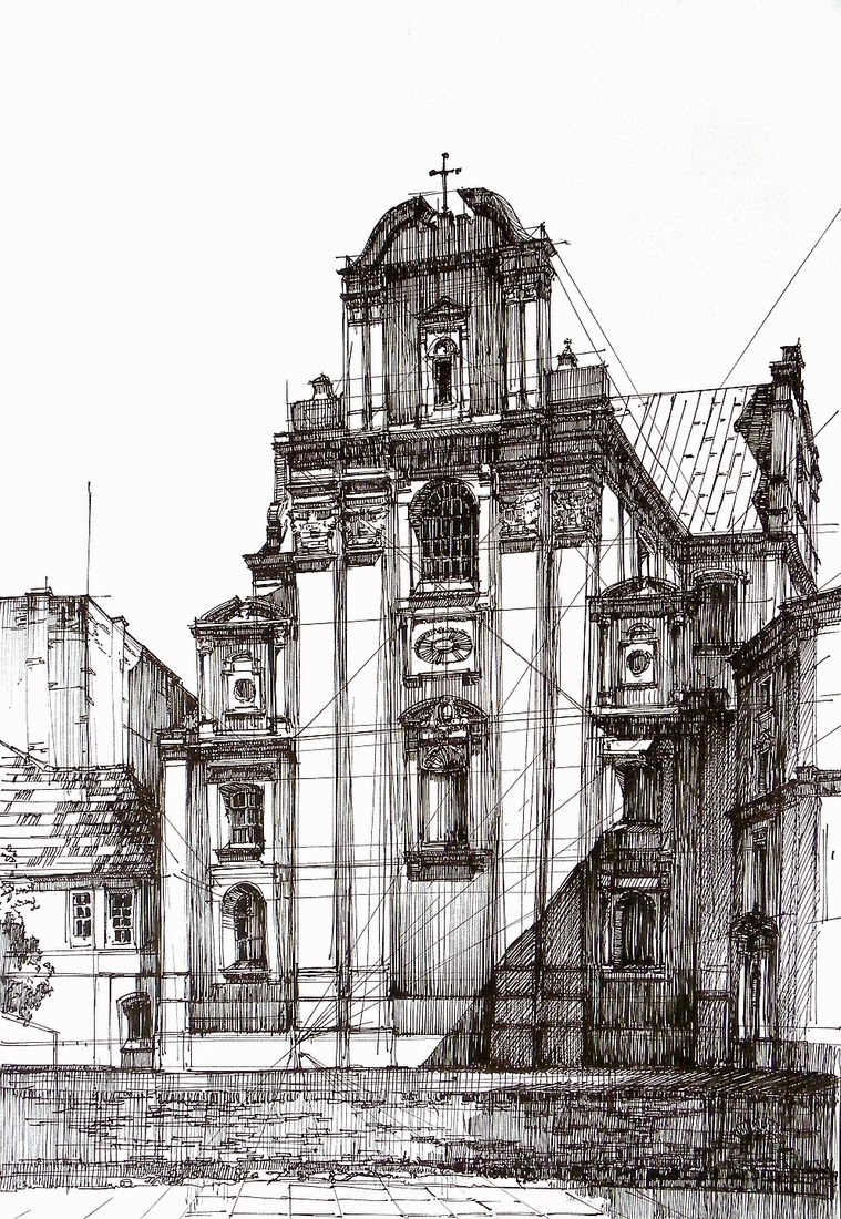 Easy Drawings Or Sketches Of Buildings with Pencil
