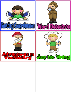 Serenade to Second Grade: Literacy Work Stations / Centers FREEBIE