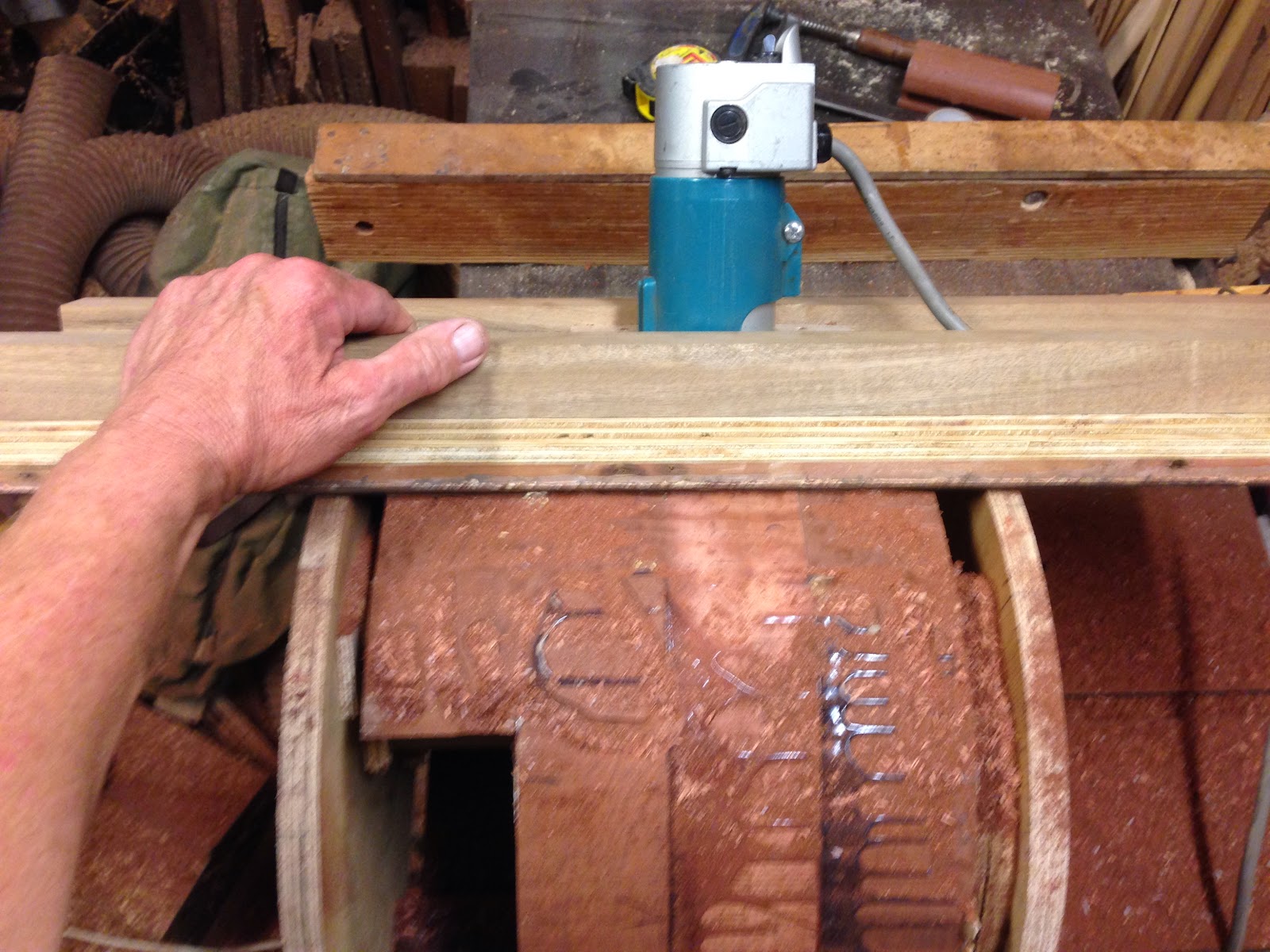 The Joy of Wood The finishing touch to a Staircase Handrail.