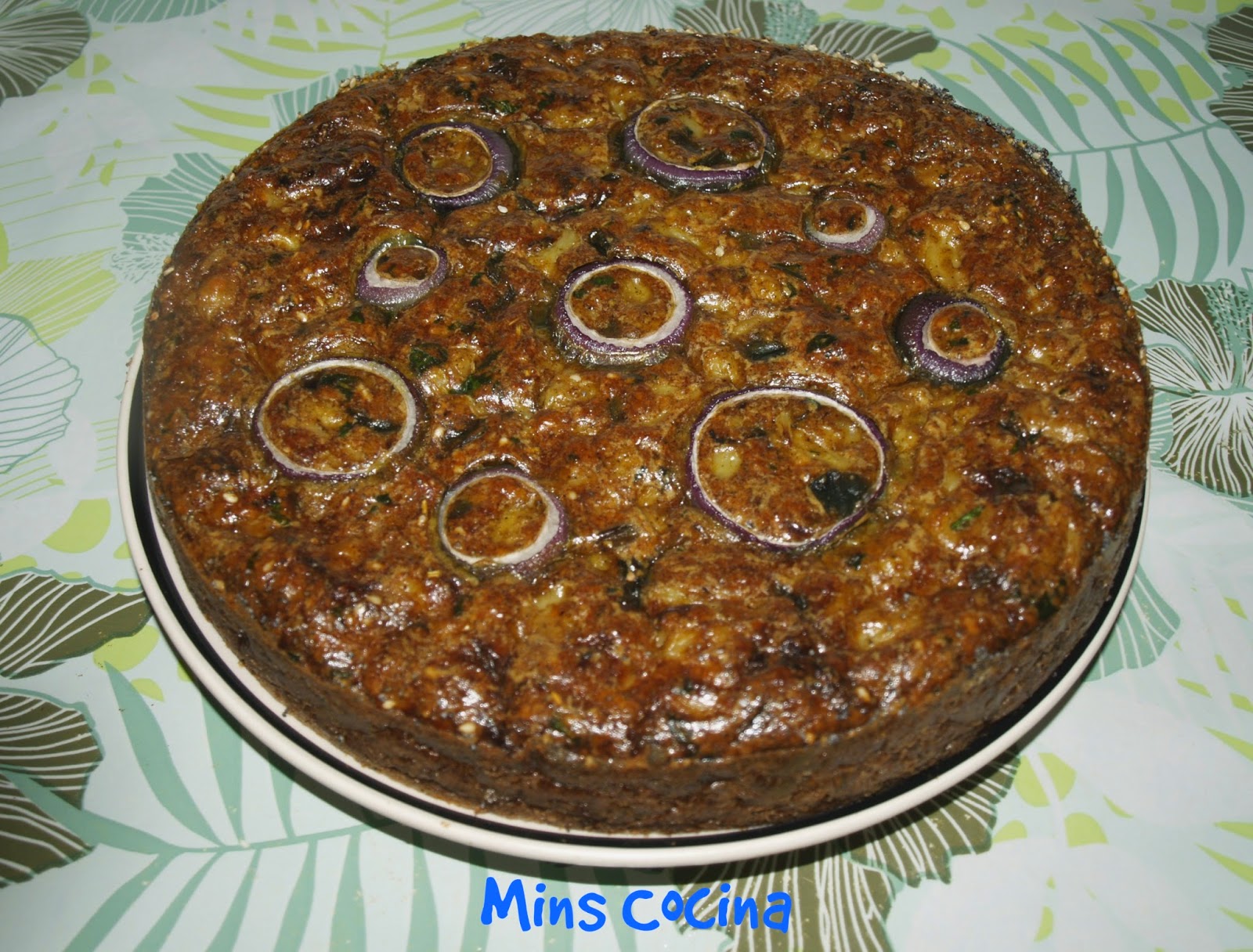 Pastel De Coliflor Al Aroma De Romero Y Albahaca