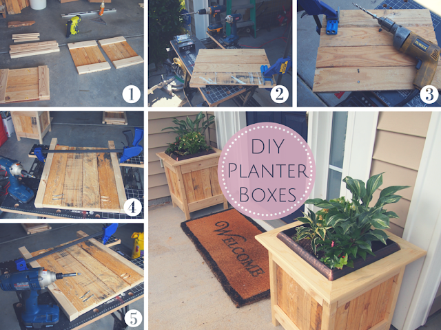 DIY Ana White Planter Boxes | Whispering Whims