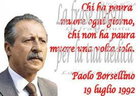 IN RICORDO DI PAOLO BORSELLINO