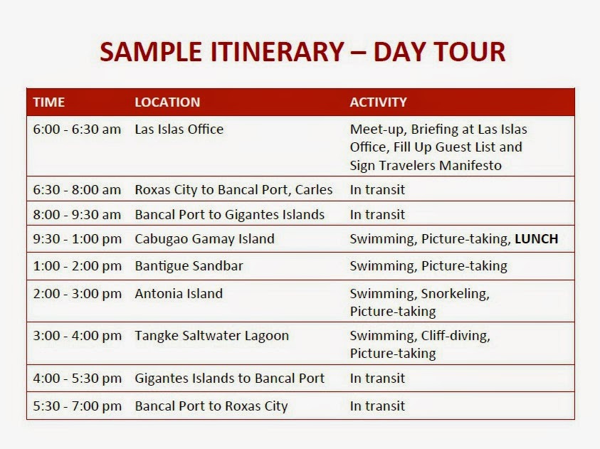 Manila City Tour Itinerary Manila City Tour Itinerary