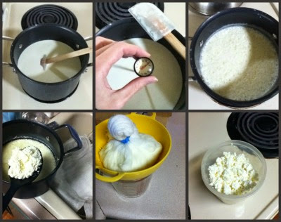 making cheese at home