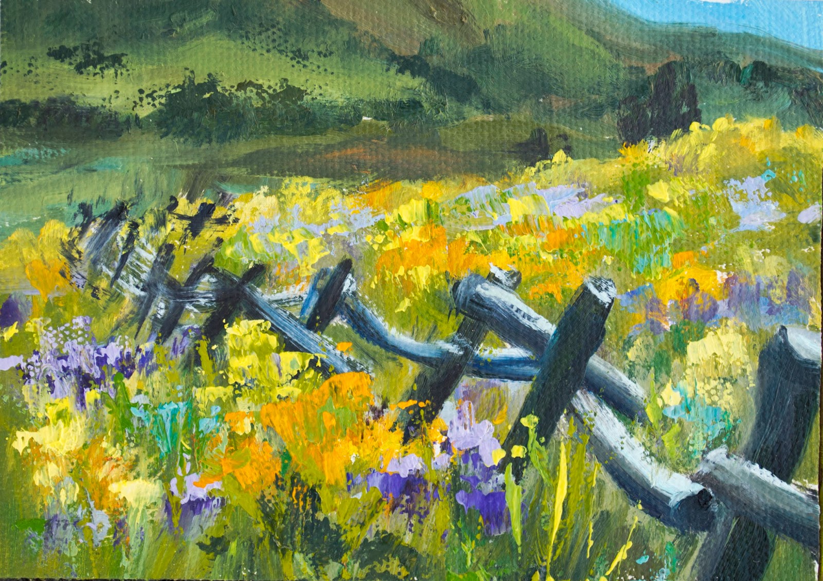 Kit Hevron Mahoney Fine Art KMD2942 July's Abundance by Colorado