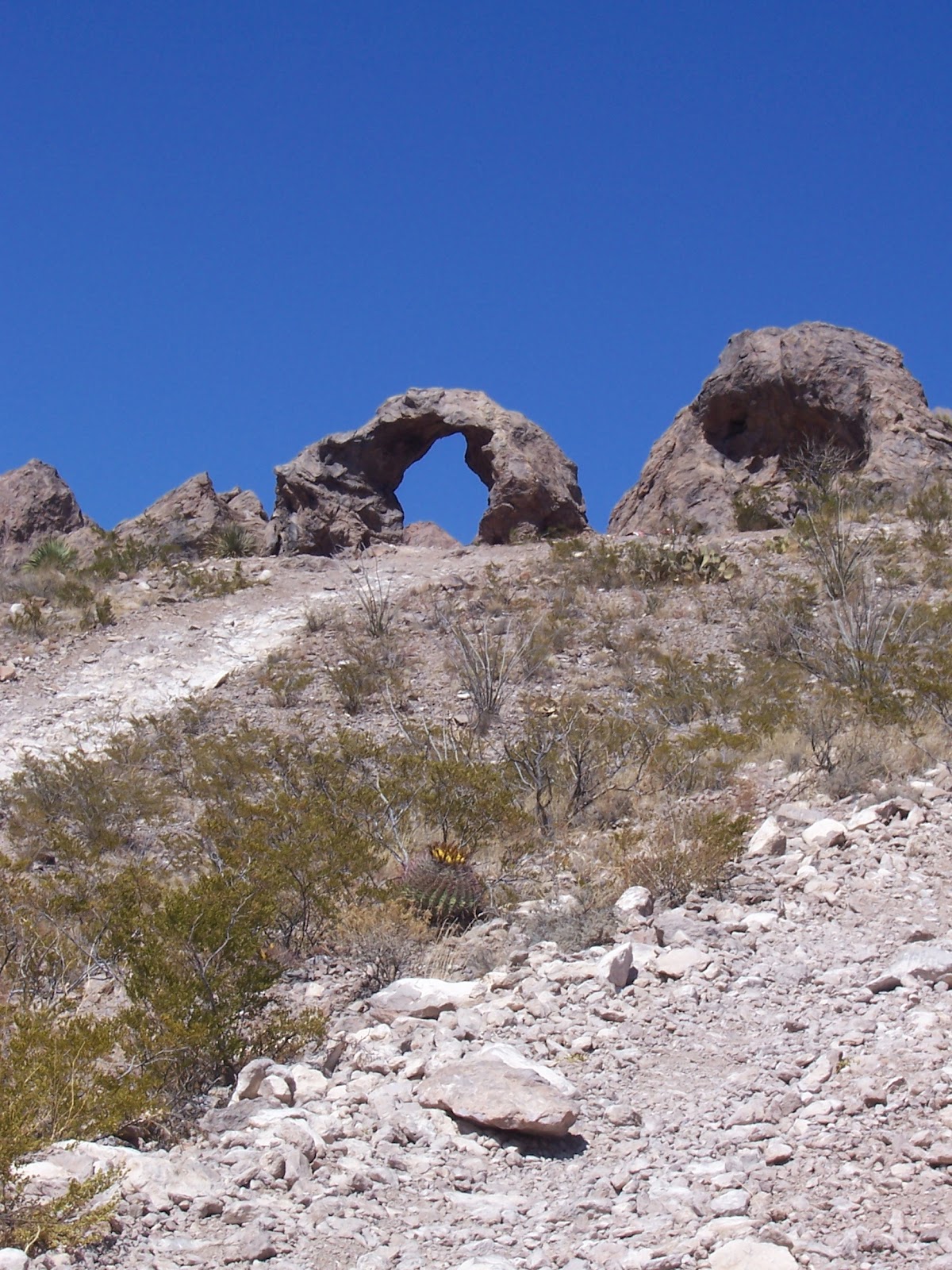 Southern New Mexico Explorer Doña Ana Mountains natural arch