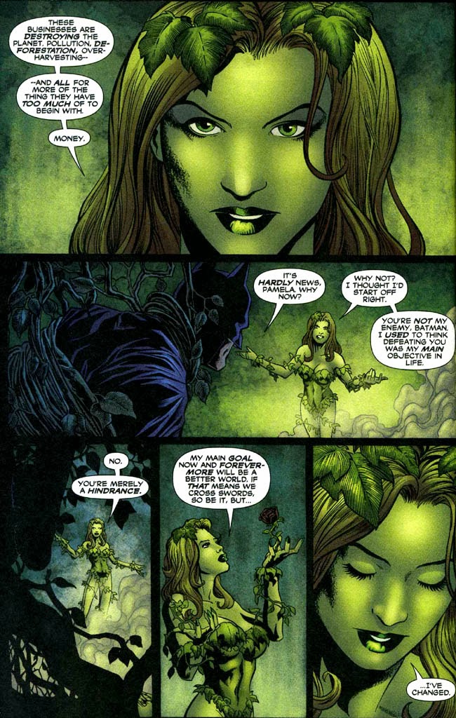 Quotes About Poison Ivy Botanical Accuracy: Batman And Poison Ivy's Leaves