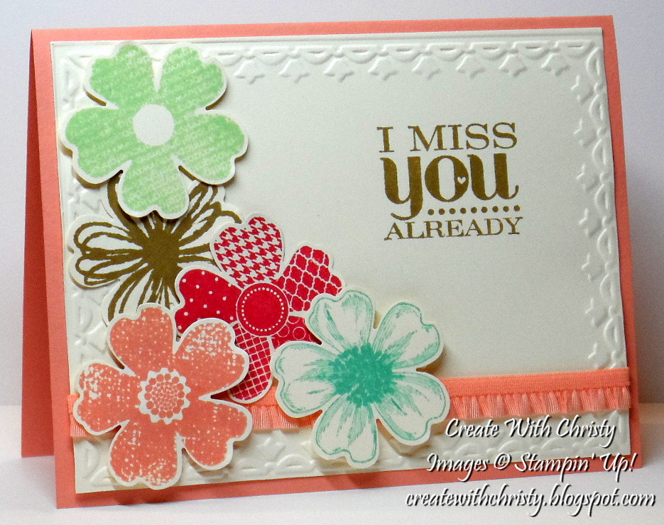 Create With Christy My First Flower Shop Card