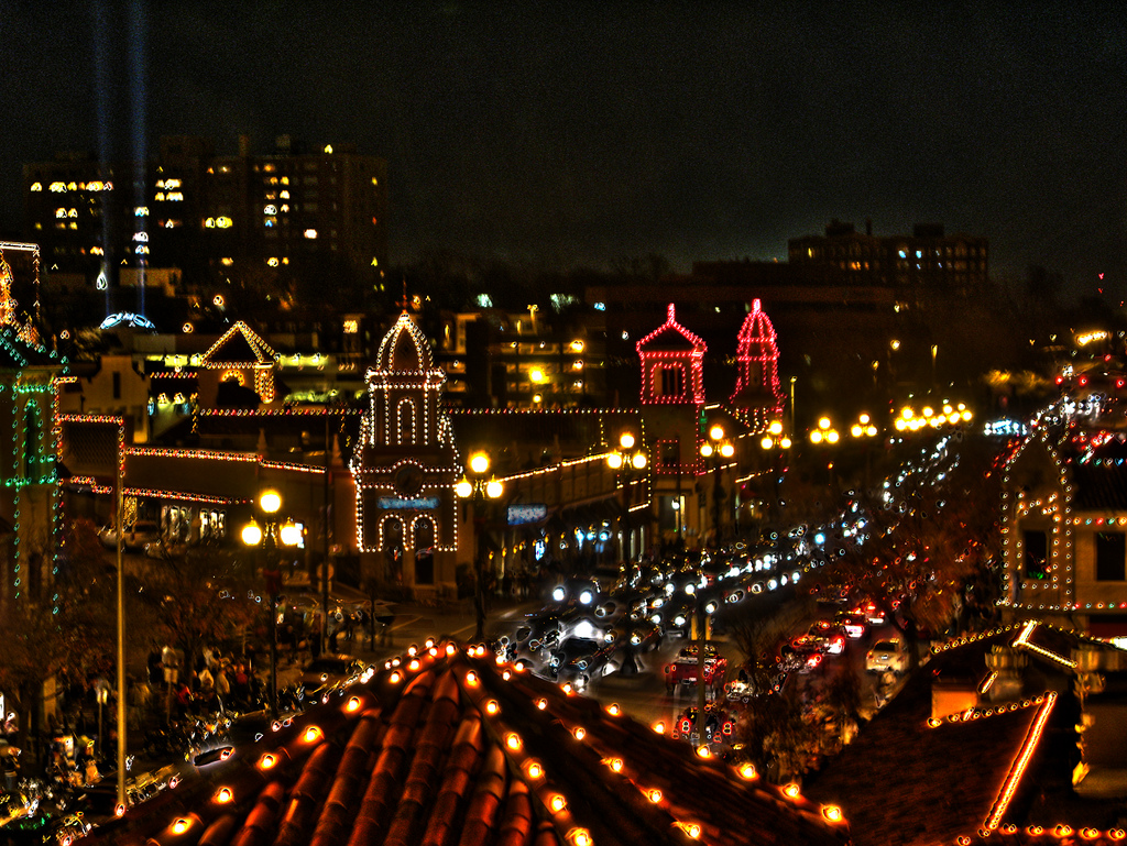 Johnson County and Western Missouri History Kansas City Missouri Country Club Plaza Christmas