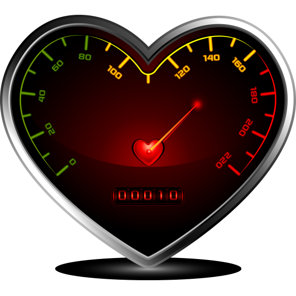 Heart Speedometer