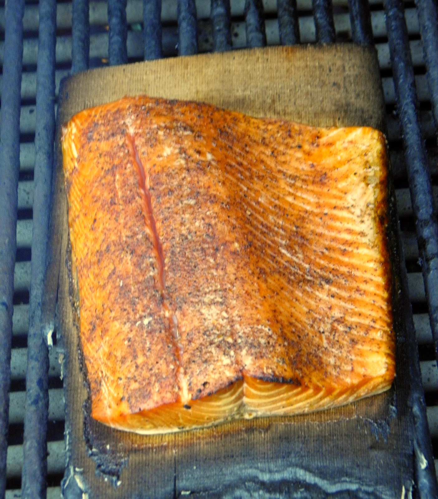 How to Cook Delicious CedarPlanked Salmon the DIY food blog real
