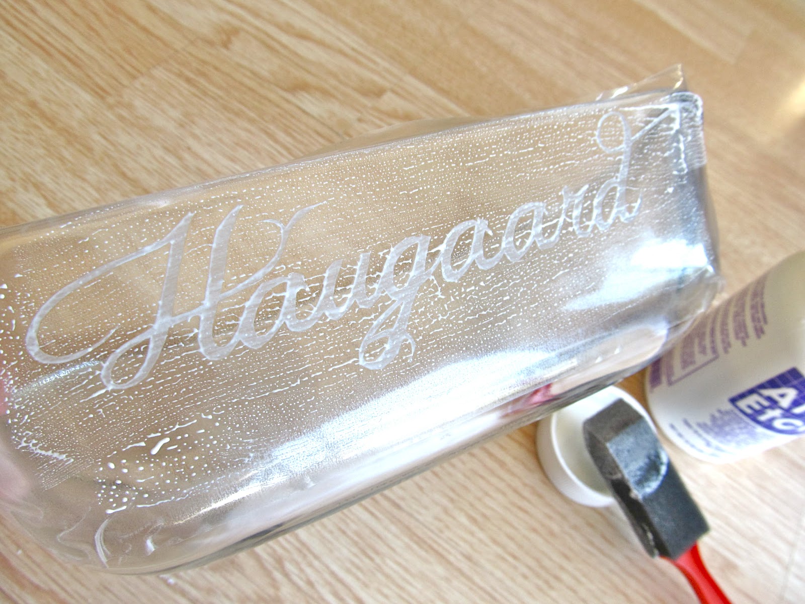 Keep Calm & DIY Glass Etching PhotoTutorial
