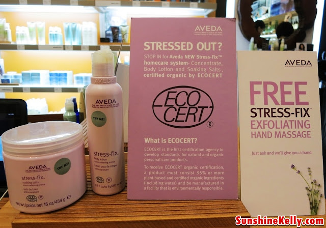 Aveda Stress-Fix Soaking Salt, Aveda Stress-Fix Body Lotion