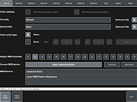 MIDI Pattern Sequencer - Pattern track settings