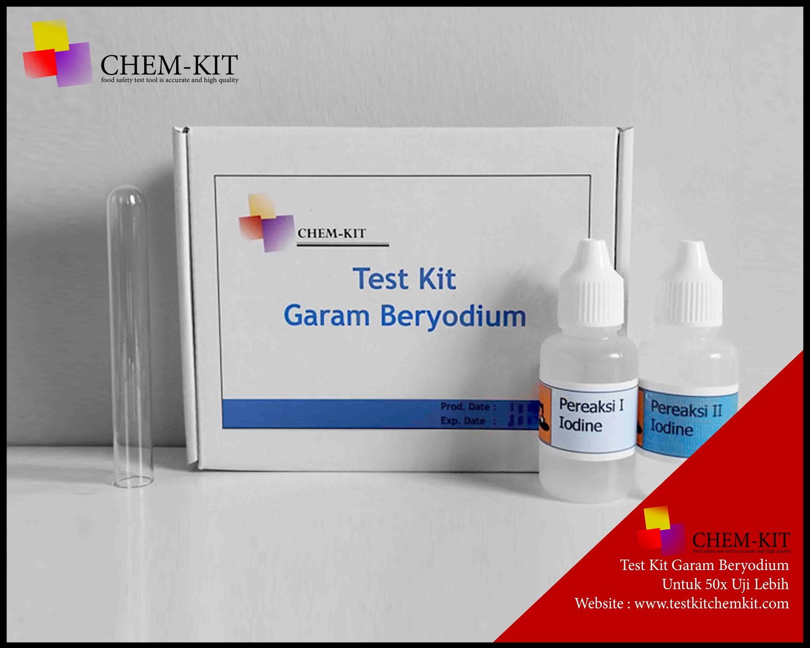 Test Kit Garam Beryodium Chemkit