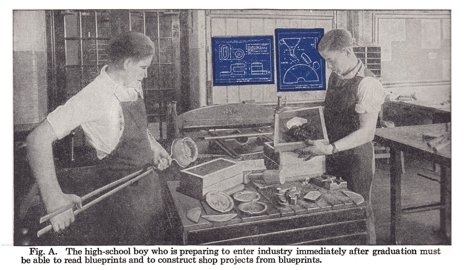 Wisdom of the Hands Harper High School shop class?