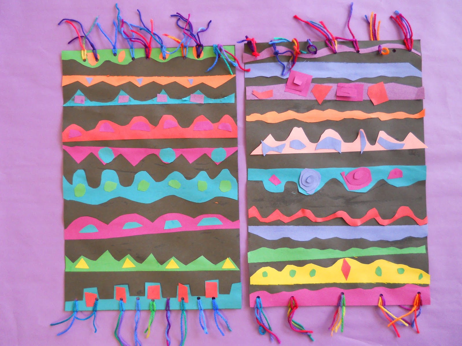 The Elementary Art Room! Dhurrie Rugs/Magic Carpets