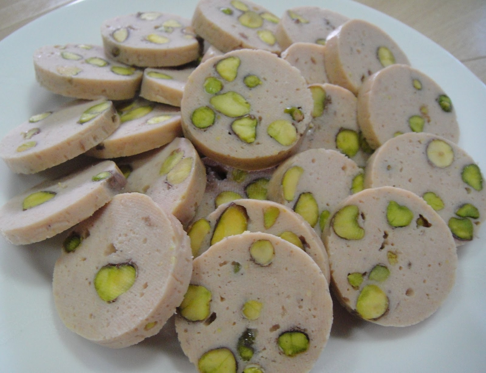 Maryam's Culinary Wonders 83. Chicken Pistachio Terrine Rods