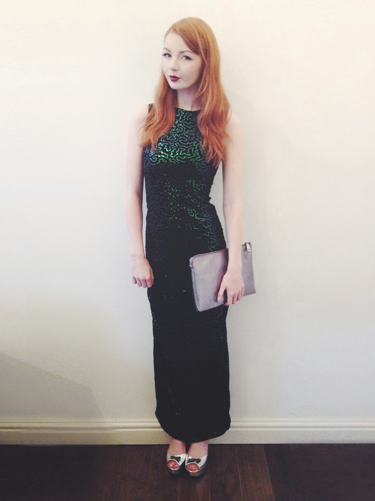 Green Velvet Dress - Hannah Louise Fashion