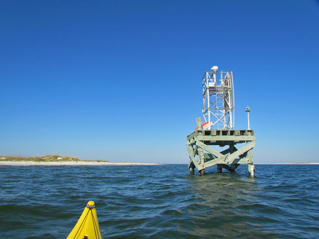 Kayaking the MobileTensaw River Delta 09/08/2011 Petit Bois Island and Sand Island