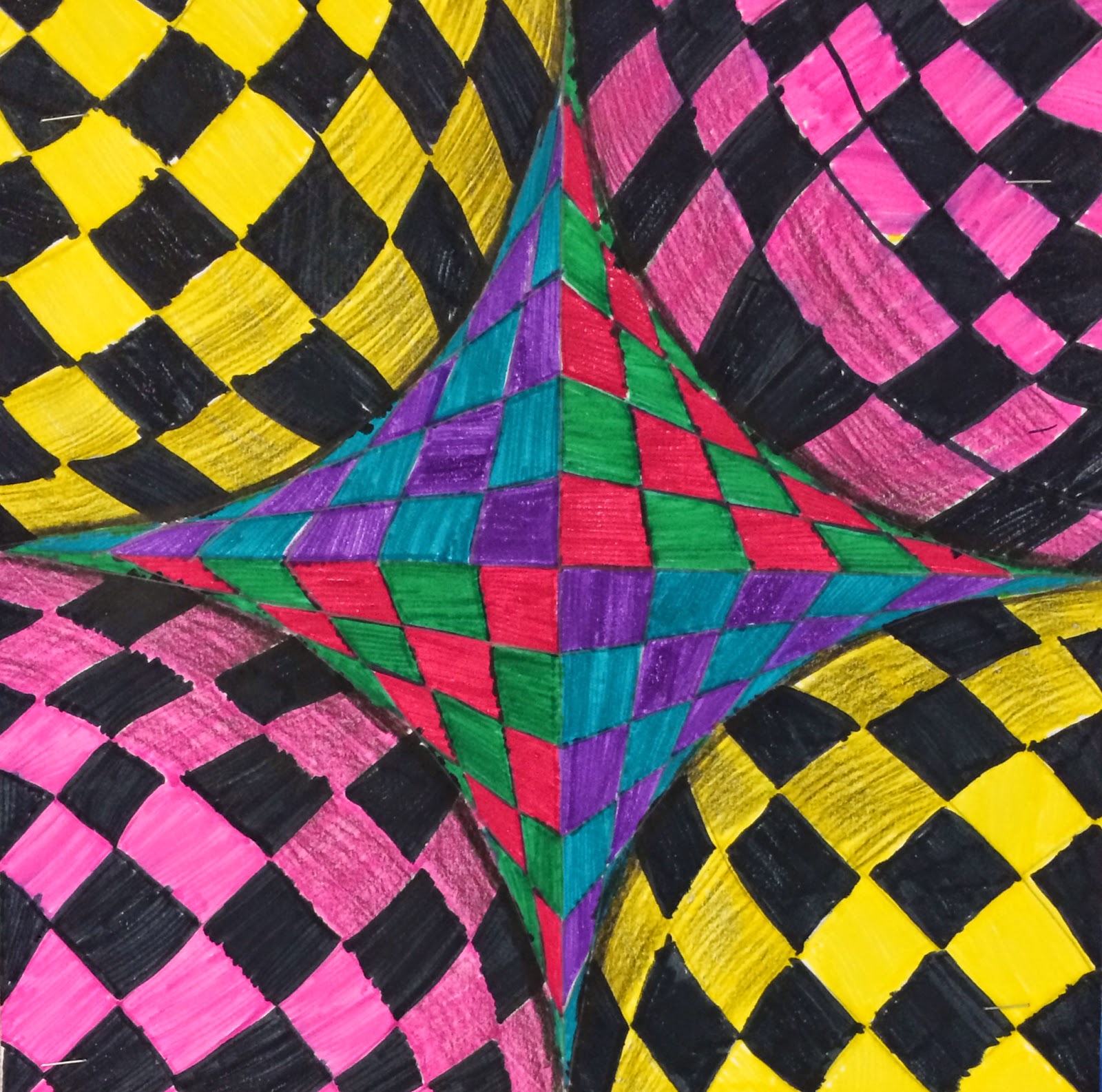 Art. Paper. Scissors. Glue! Op Art