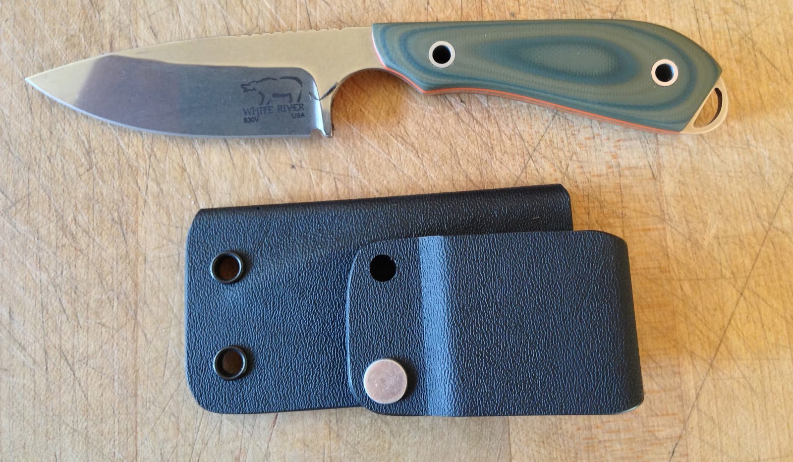 Mobile Knife Sharpening / Knife Sales White River Knives Backpacker