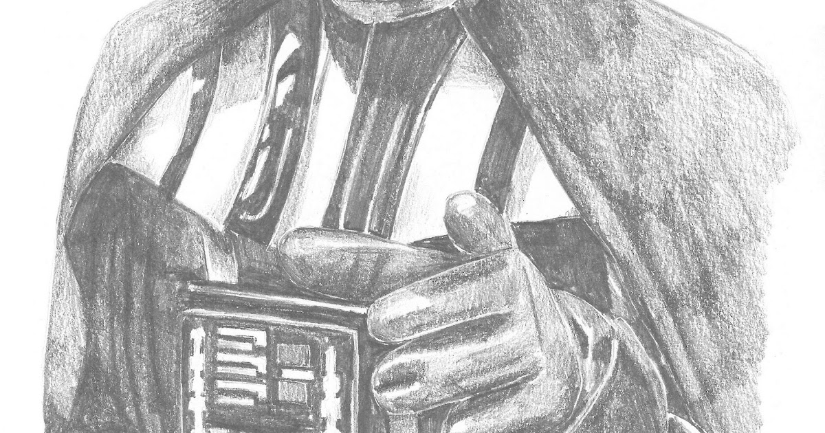pencilpictures Speed drawing video of Darth Vader