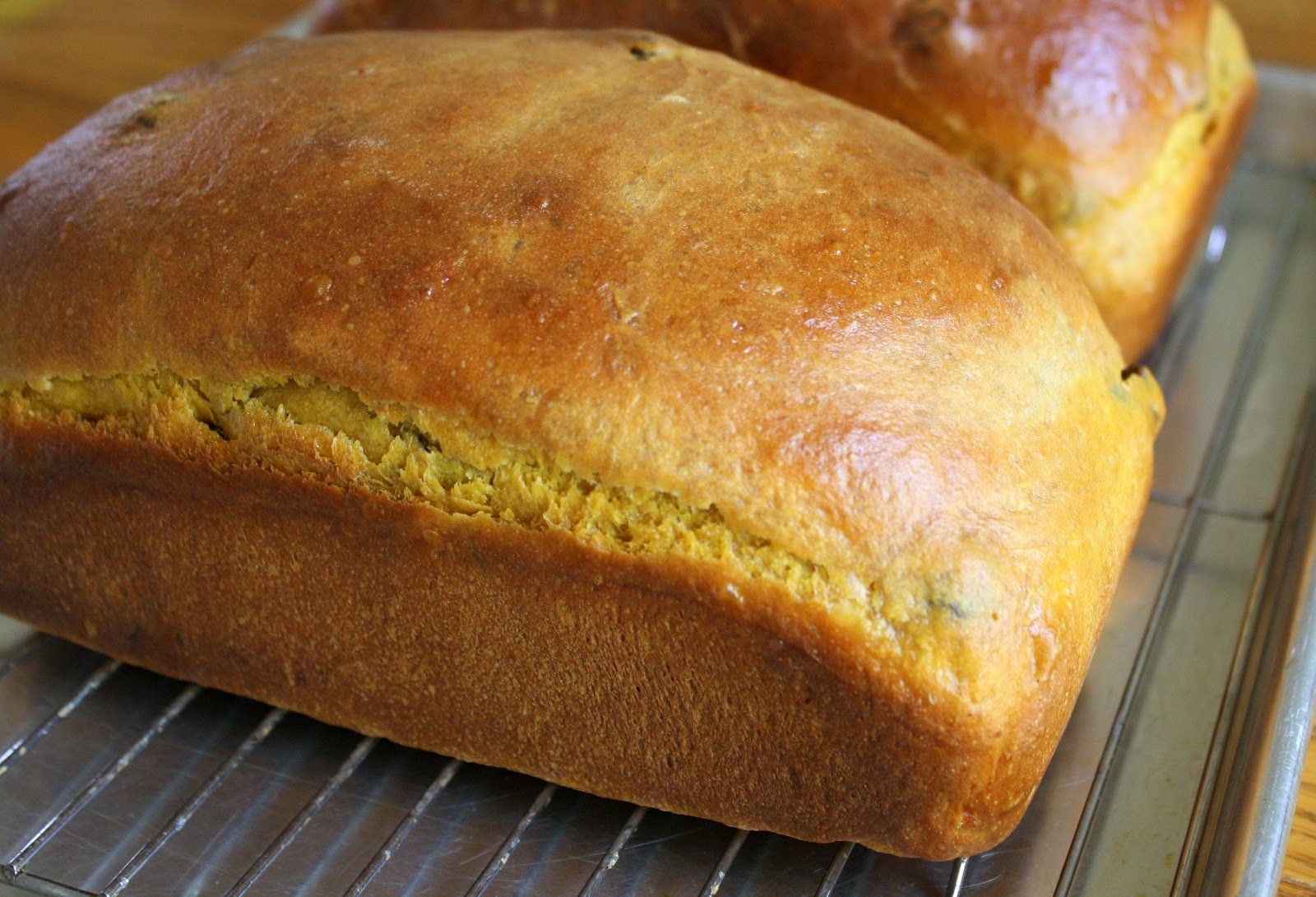Jane's Sweets & Baking Journal Pumpkin Yeast Bread . . . with Autumn
