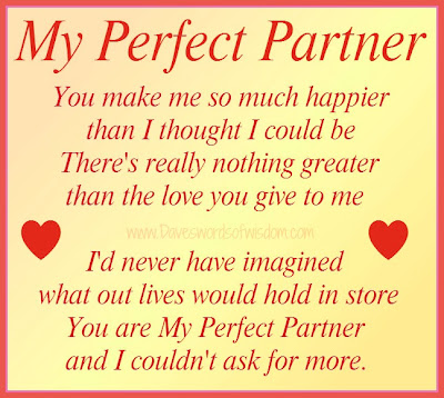 partner perfect life make so quotes happy girlfriend quote sayings daveswordsofwisdom special husband krazyinlove person nothing advertisement wisdom soul dedicate