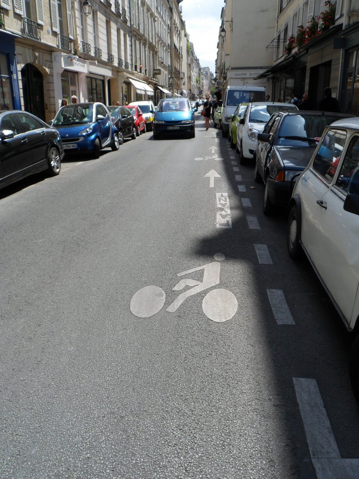 Cycling in Paris Bicycle Lanes