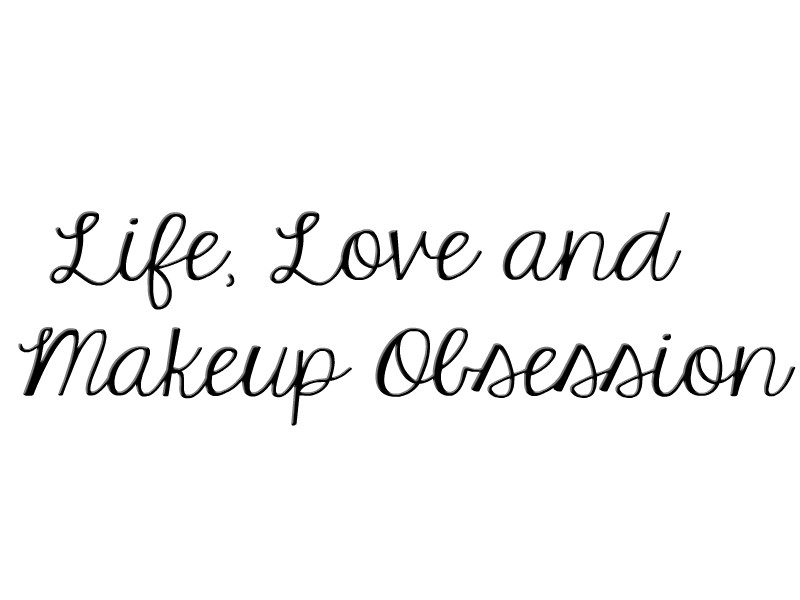                    Life, Love and Makeup Obsession        