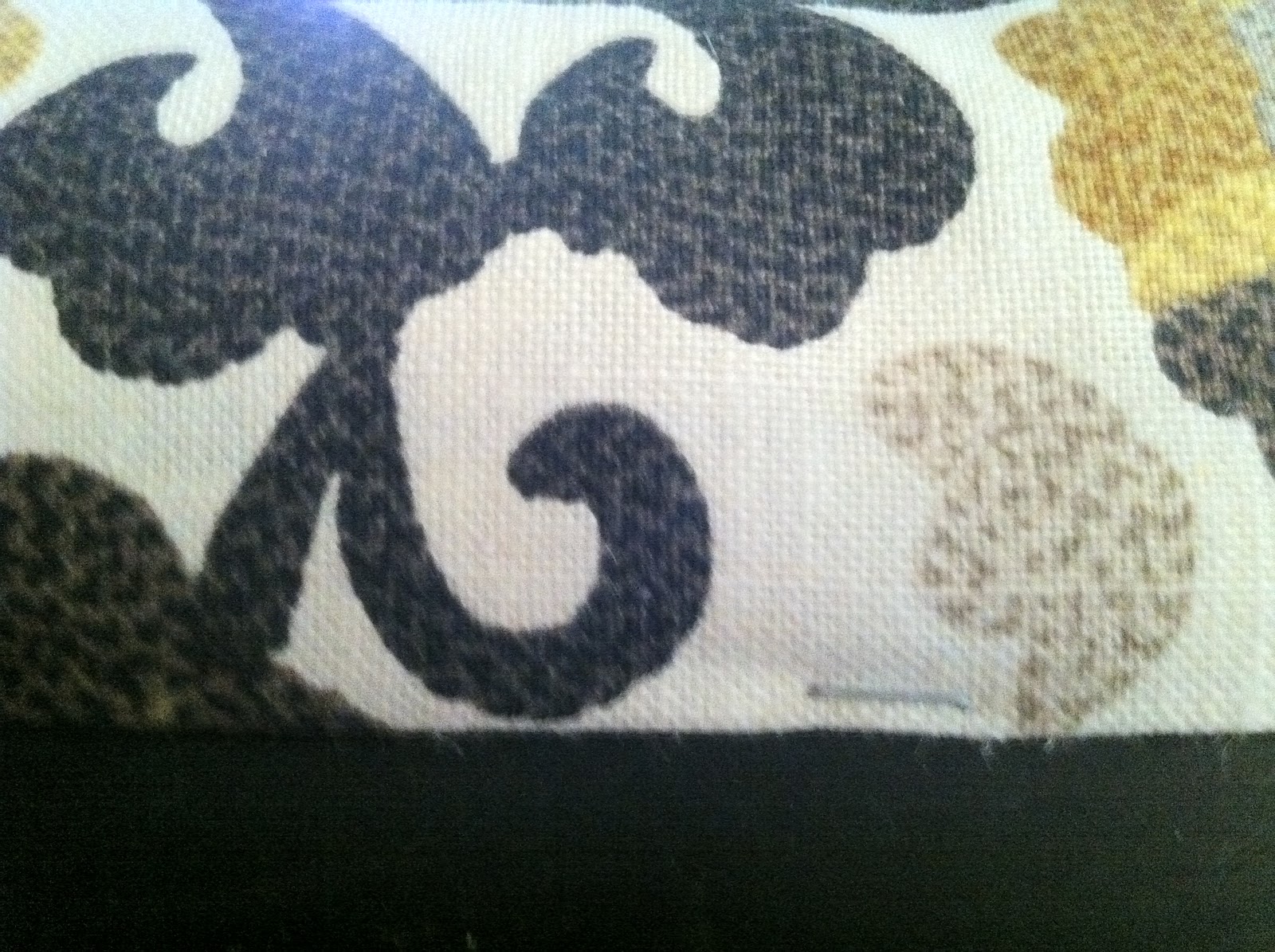 expressive style DIY Recovering a footstool or ottoman