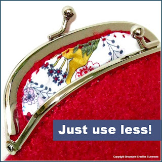 Just use less