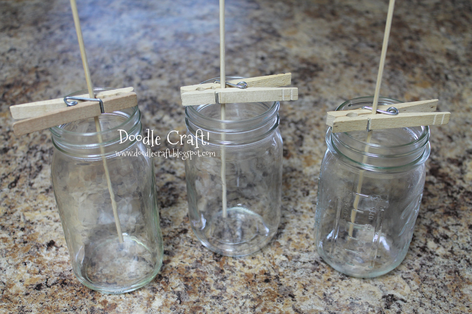 Doodlecraft Homemade Crystal Rock Candy!