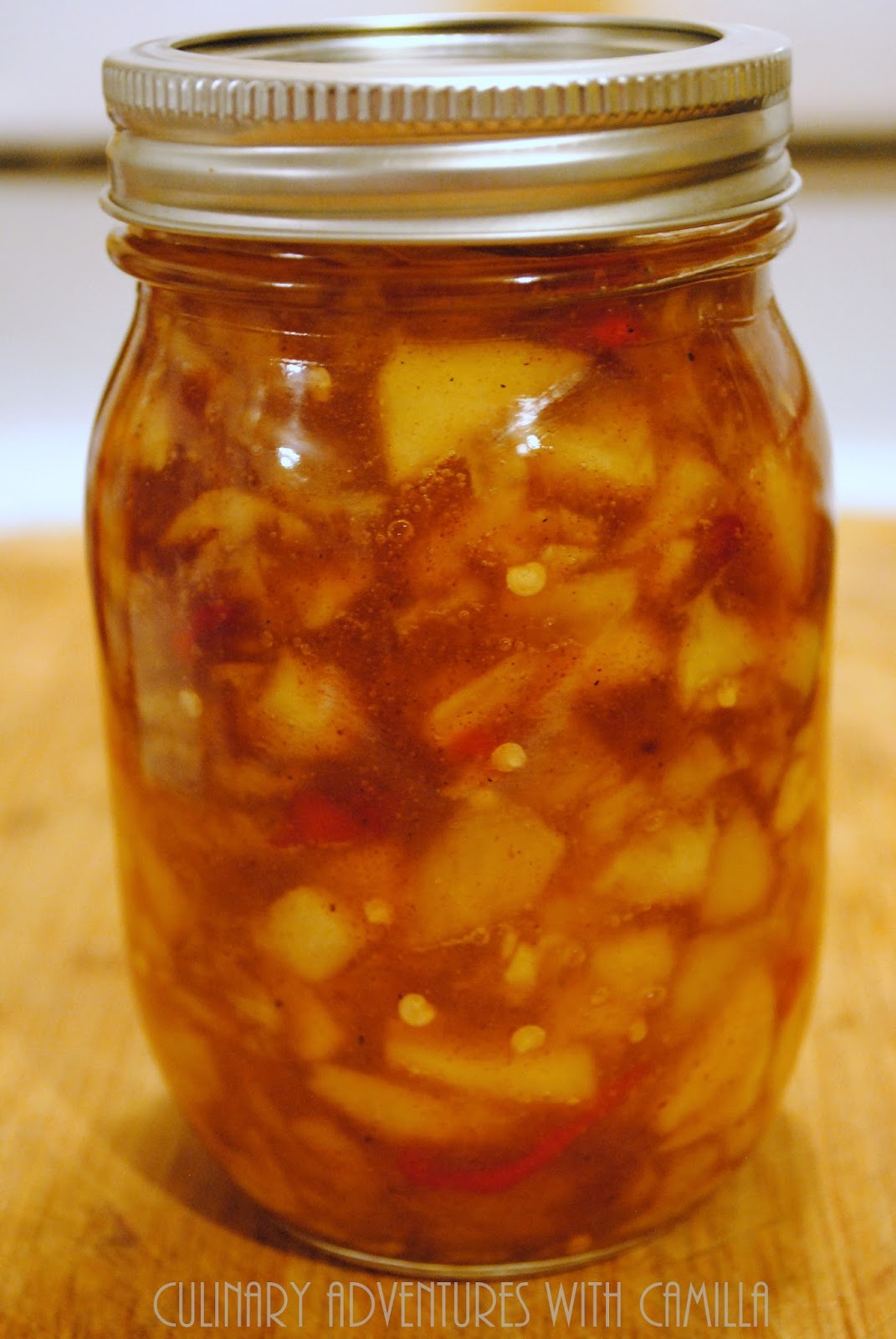 Apple Jalapeño Jam for HandCraftedEdibles