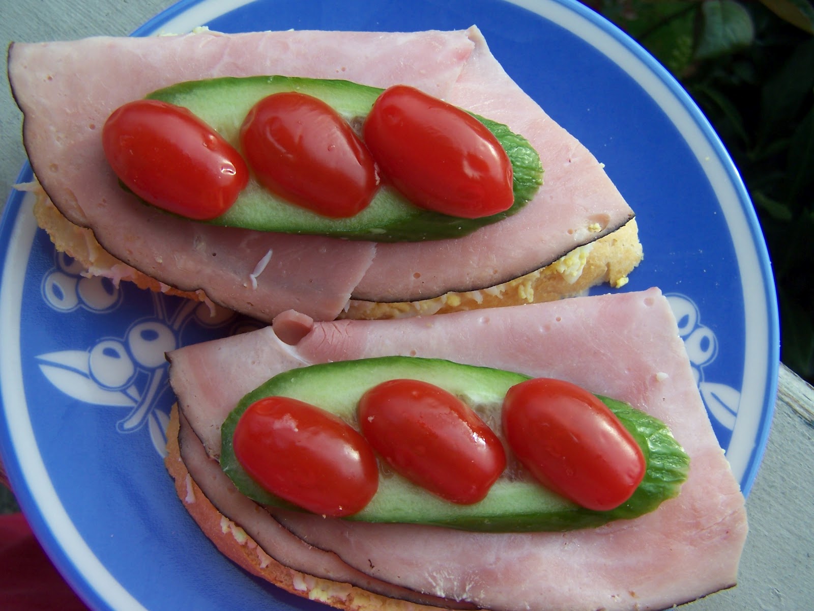 Lea's Cooking Black Forest Ham Sandwich