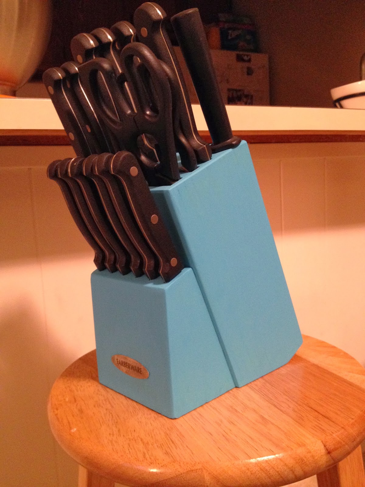 Knife block makeover!