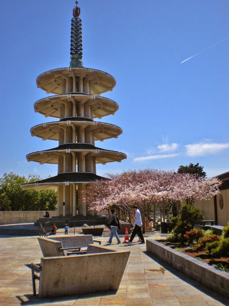 Urban Landscape, Native Landscape Japantown in San Francisco