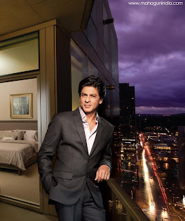 Shahrukh Khan photo shoot for Mahagun print ad