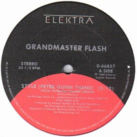 Grandmaster Flash – Style (1986, VLS, 192)